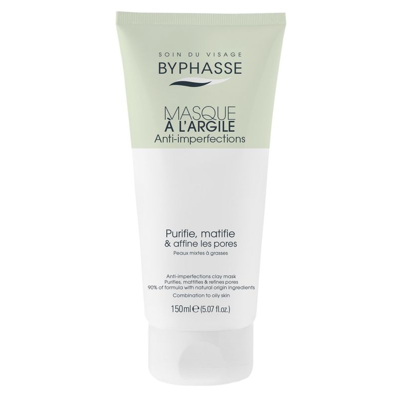 BYPHASSE - Mascarilla De Arcilla Anti-Imperfecciones Pieles Mixtas A Gr