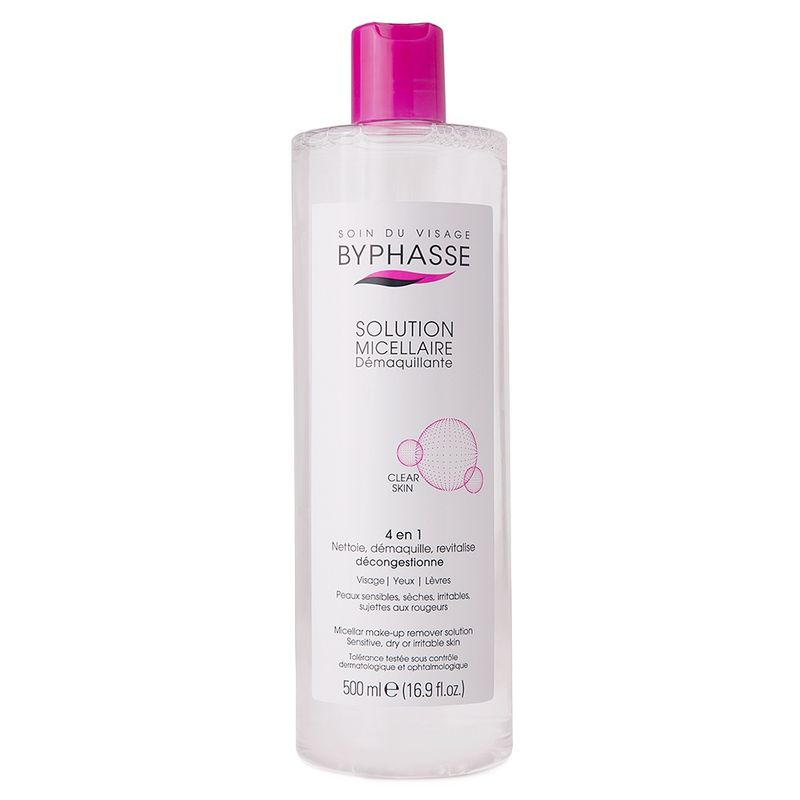 BYPHASSE - BYPHASSE Solución Micelar Desmaquillante