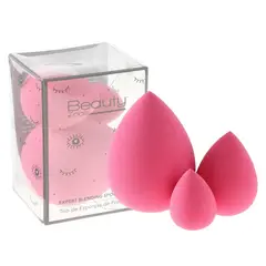BEAUTY TOOLS - Trio Esponjas Teardrop Pink