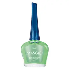 MASGLO - Base De Esmalte Fortalecedora Ajo Y limón