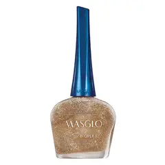 MASGLO - Esmalte Tradicional Granizado Dorado