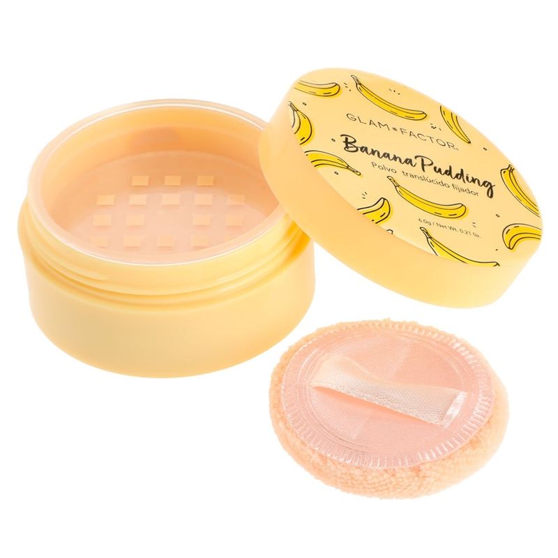 GLAM FACTOR - Polvo Translúcido Banana Pudding