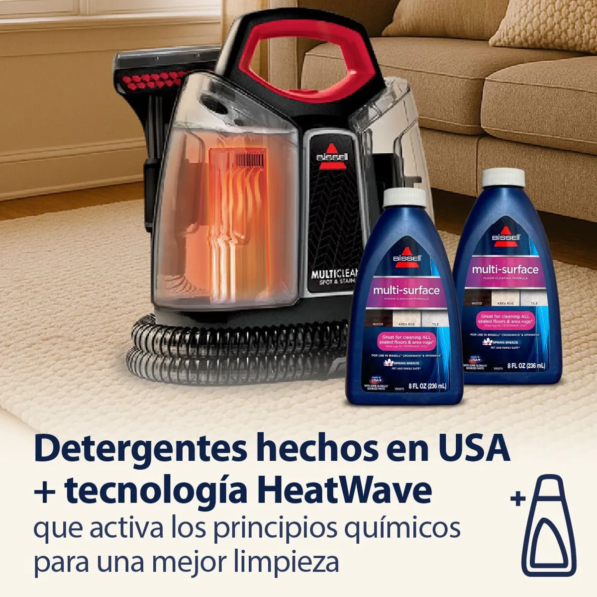 BISSELL - Lavadora de Tapiz MultiClean SpotClean BISSELL 4720M