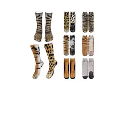 EVERSO - Pack 6 Calcetines Con Diseños Surtidos 3D Largo