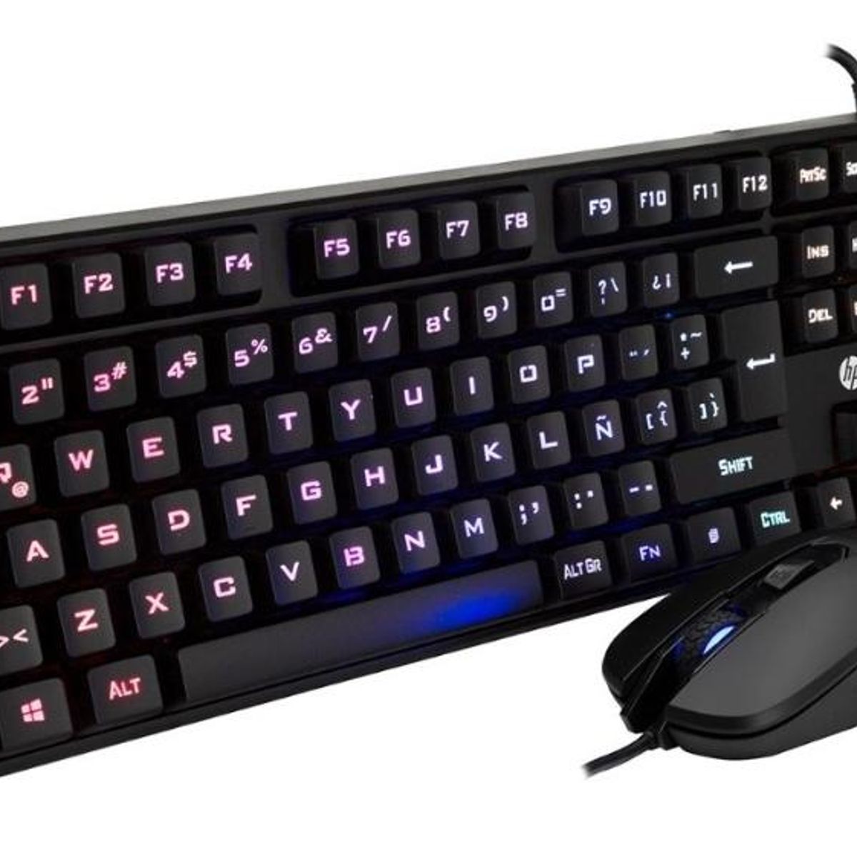 HP - Combo Teclado Mouse Hp Multimedia Español Membrana Km200