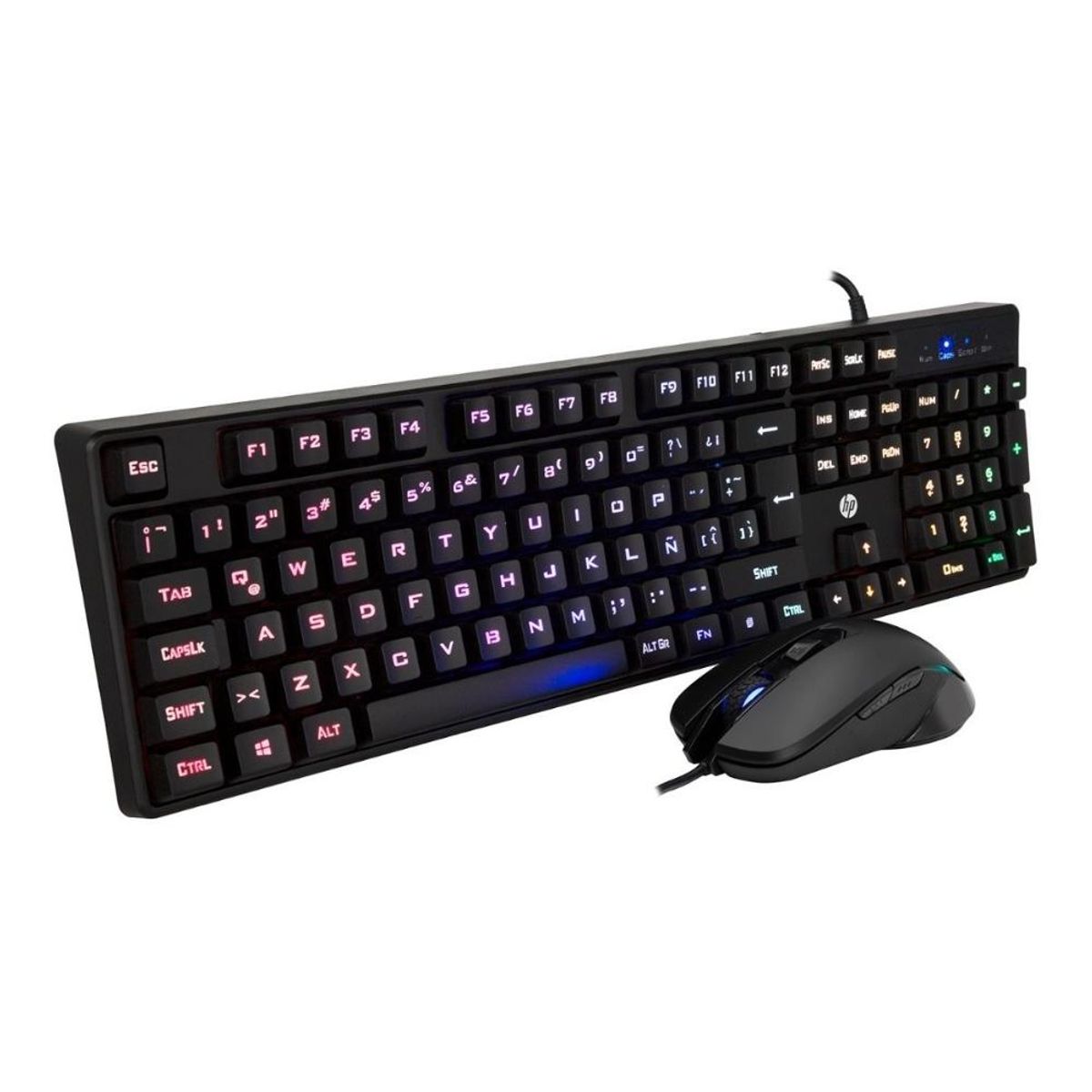 HP - Combo Teclado Mouse Hp Multimedia Español Membrana Km200