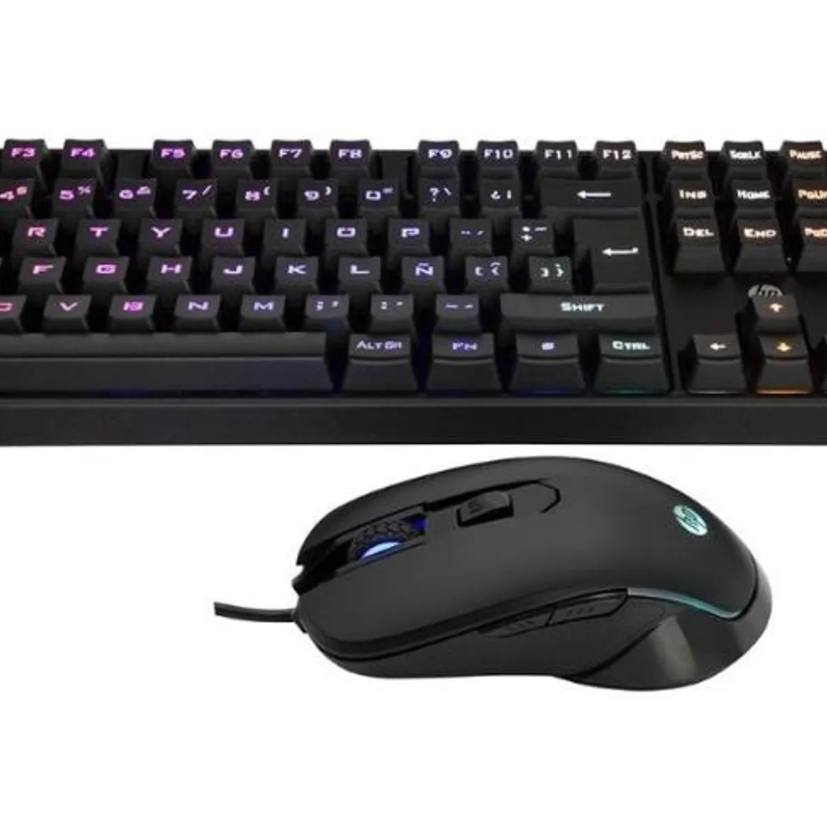 HP - Combo Teclado Mouse Hp Multimedia Español Membrana Km200