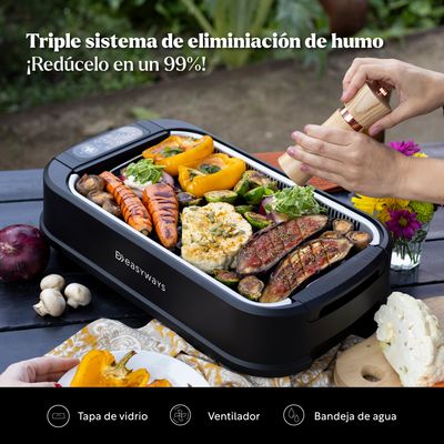 Imagen 2 del producto Parrilla Electrica Smokeless Grill Master