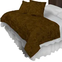 Piecera Con Fundas Victoriana Café Reversible