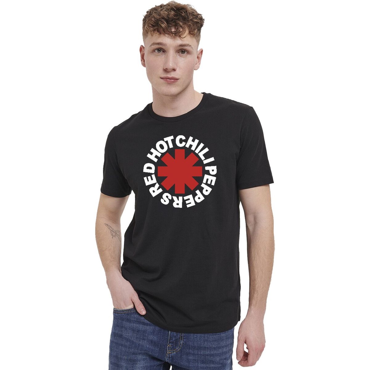 MDC - Polera De Hombre Manga Corta Red Hot Chili Peppers Clasico
