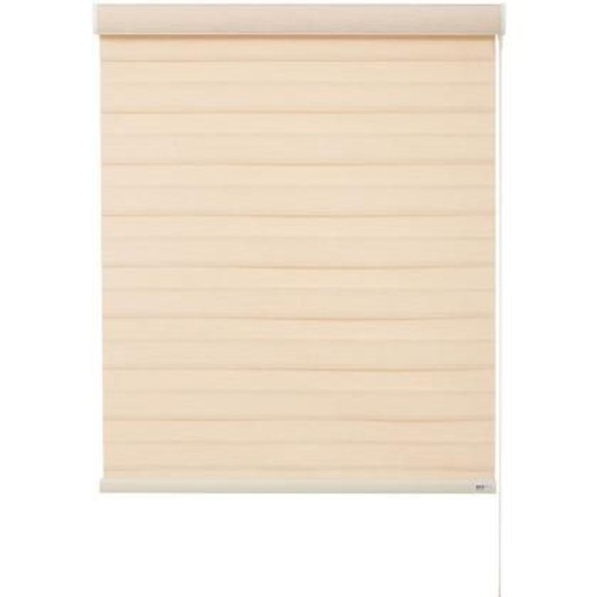 BERTEX - Roller Duo Traslúcido Beige Zebra 115x235 cm Persiana alto ajustable