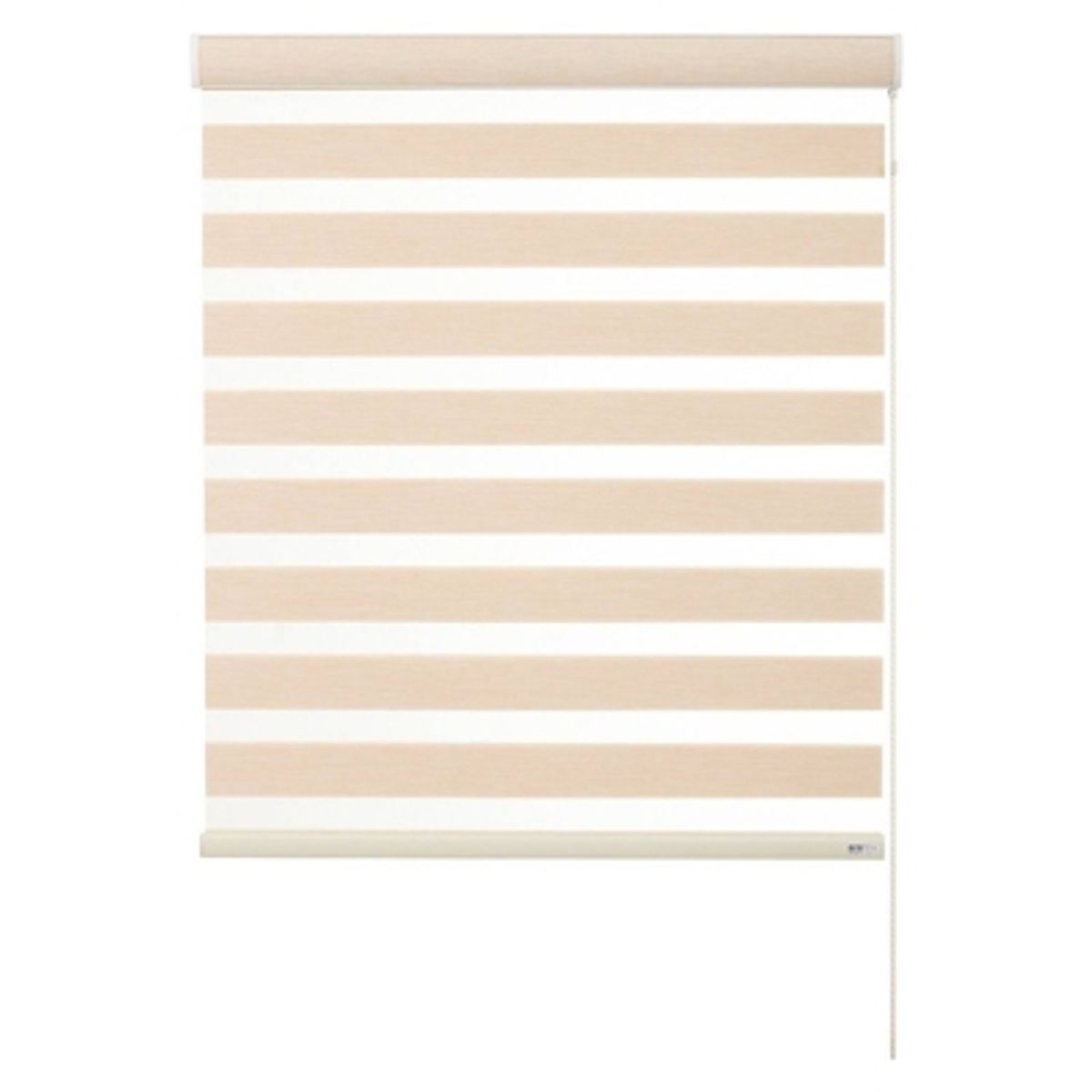 BERTEX - Roller Duo Traslúcido 165cm ancho x 170cm alto Beige Zebra BERTEX