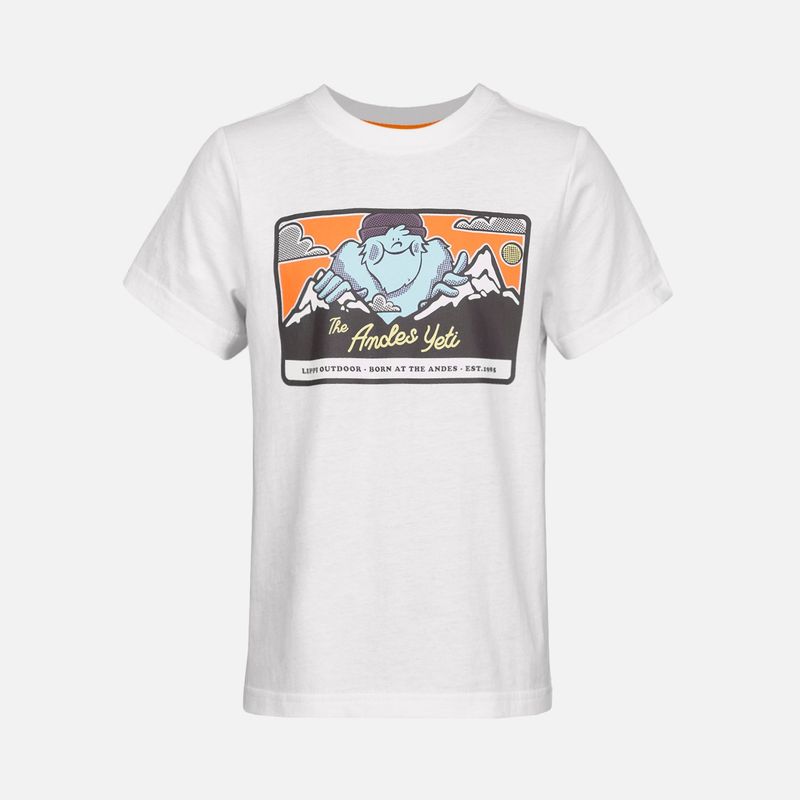 LIPPI - Polera Niño Aquatic T-Shirt Blanco Lippi