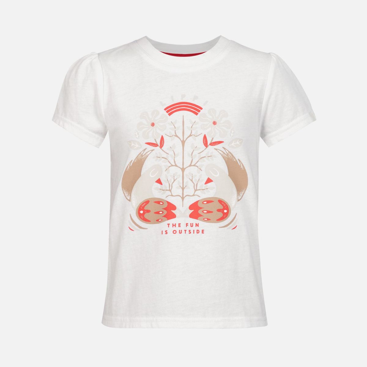 LIPPI - Polera Niña Country T-Shirt Blanco Lippi