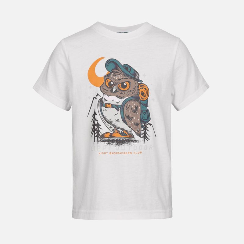 LIPPI - Polera Niño Country T-Shirt Blanco Lippi