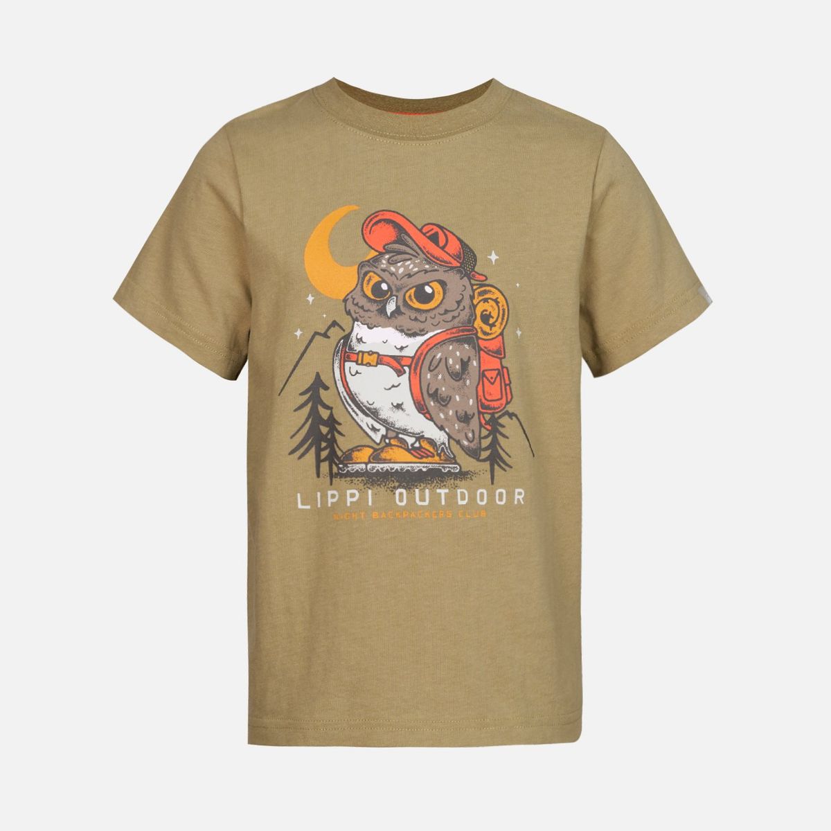 LIPPI - Polera Niño Country T-Shirt Oliva Lippi