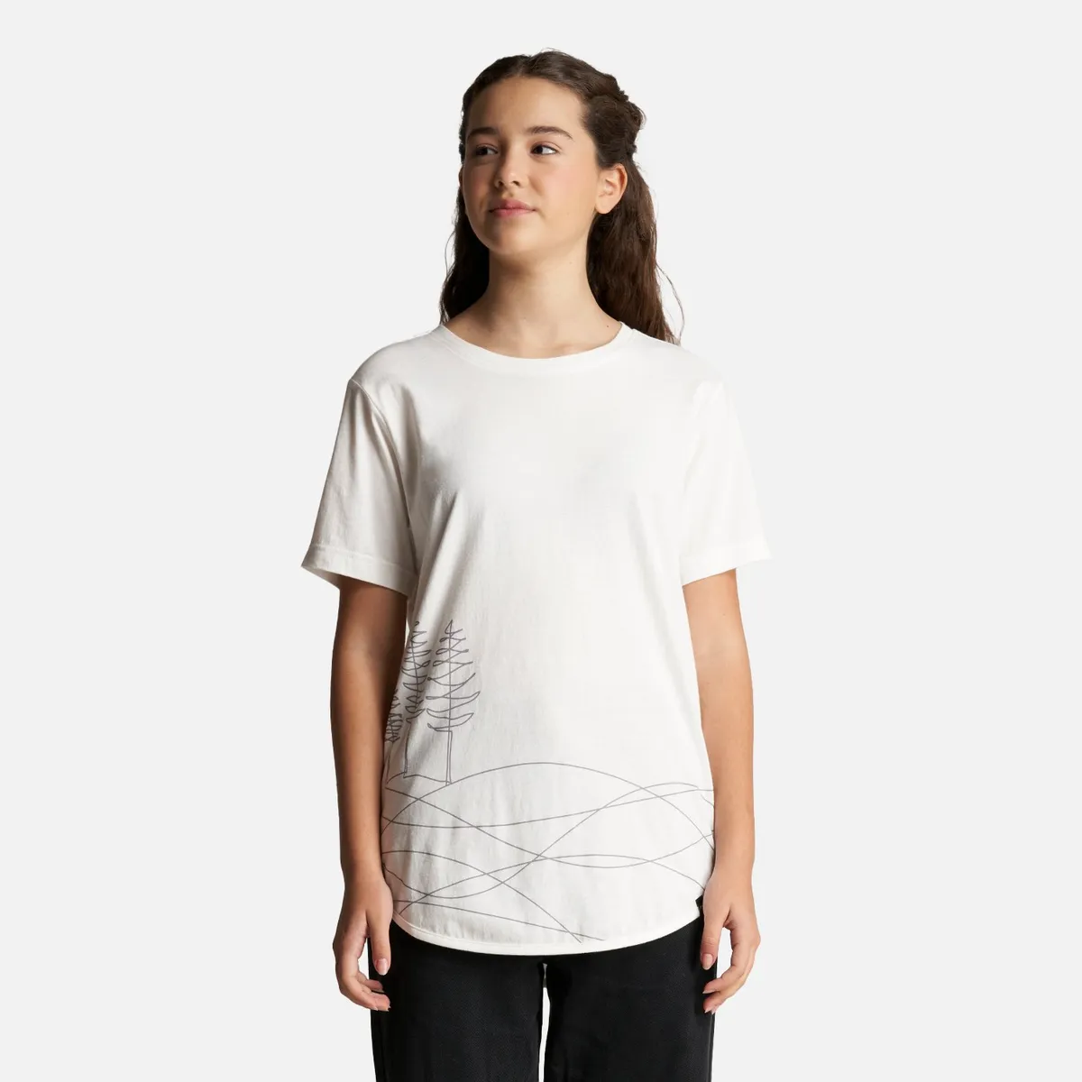 LIPPI - Polera Teen Girl Essential T-Shirt Blanco Lippi