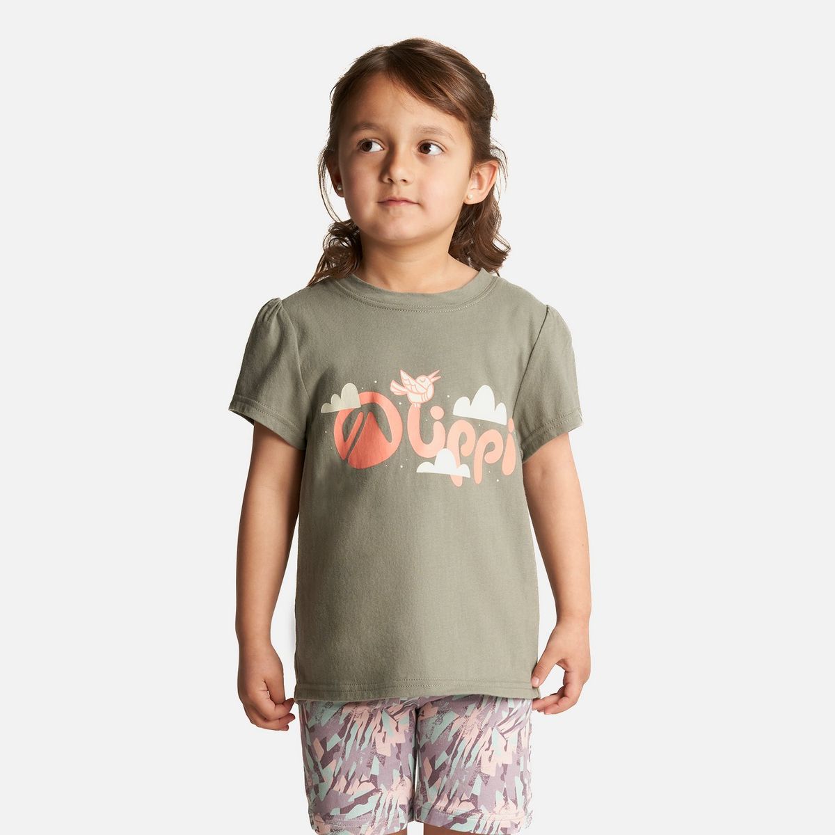 LIPPI - Polera Niña Logo Lippi T-Shirt Laurel Lippi