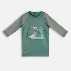 LIPPI - Polera Baby Girl Sun Pro 3/4 Sleeve UV-Stop T-Shirt Jade