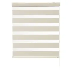 BERTEX - Roller Duo Blackout Zebra Día-Noche 90cm anchox170cm alto Beige