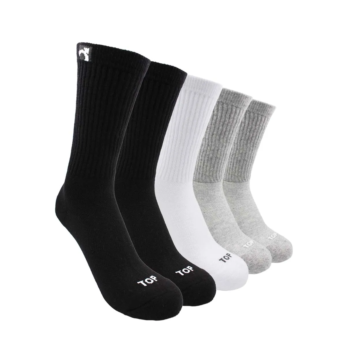 TOP - Calcetines Mujer Deportivos Largos C1 Pack 5 Top