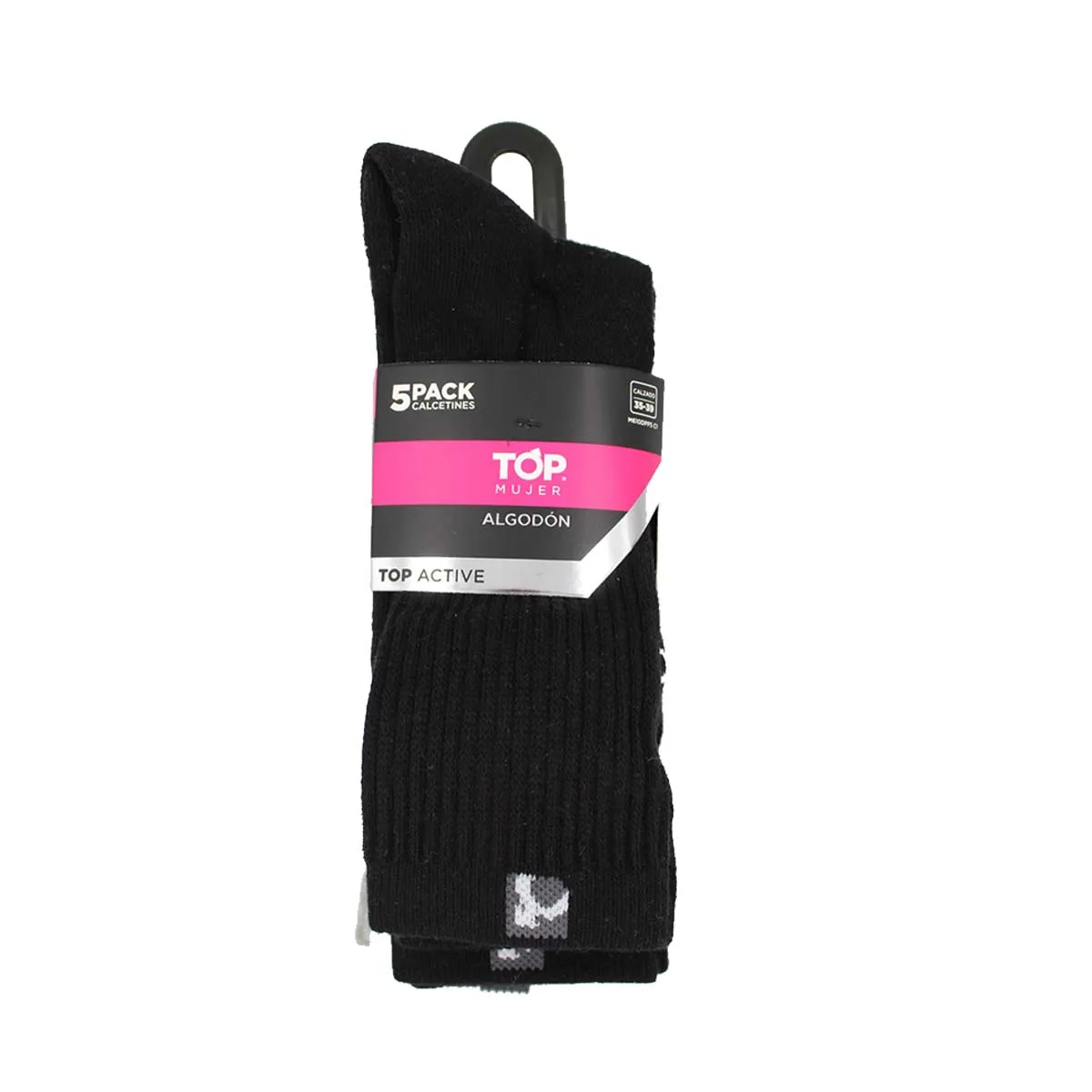 TOP - Calcetines Mujer Deportivos Largos C1 Pack 5 Top