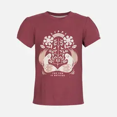 LIPPI - Polera Niña Country T-Shirt Frambuesa Oscuro