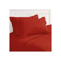 Sabanas Polar 2 Plazas Color Rojo Italiano