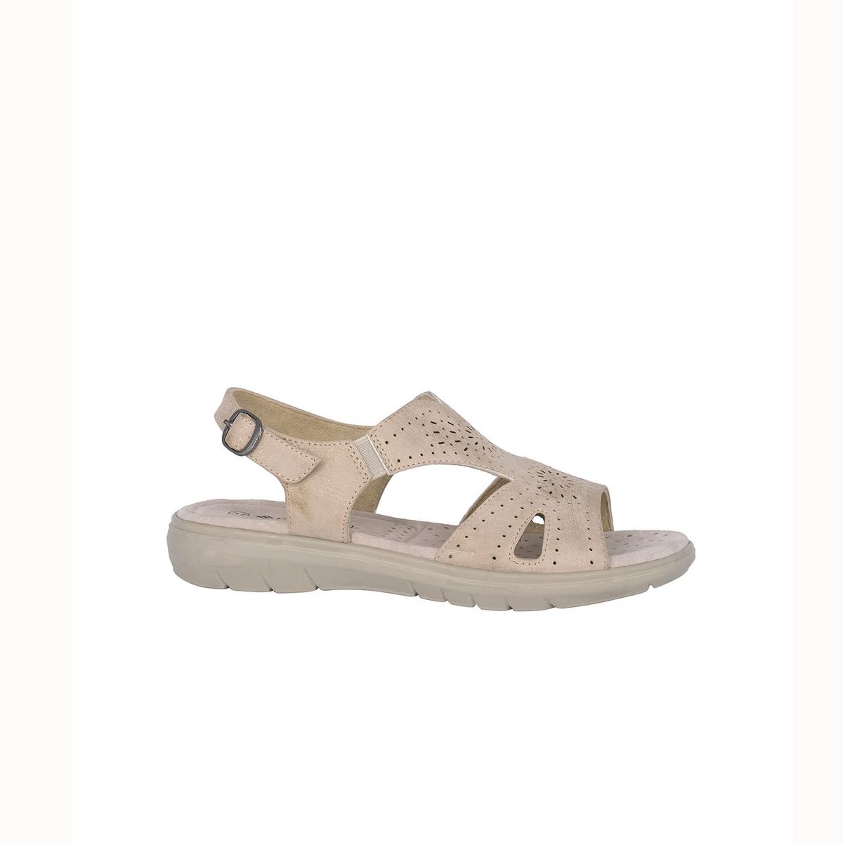 PASSER - Sandalia Mujer Crudo Musgo Passer