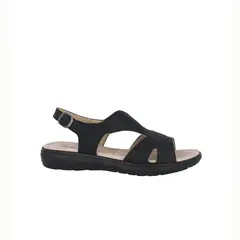 PASSER - Sandalia Mujer Negro Musgo