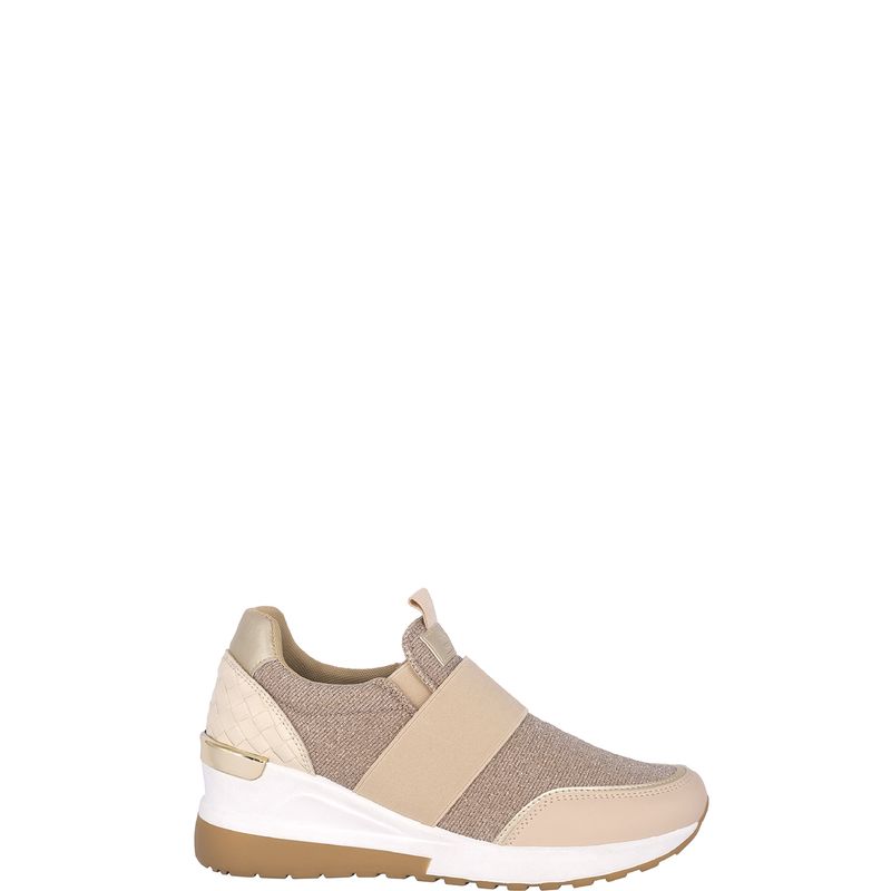 ALQUIMIA - Zapatilla Mujer Dorado Ortiga Alquimia