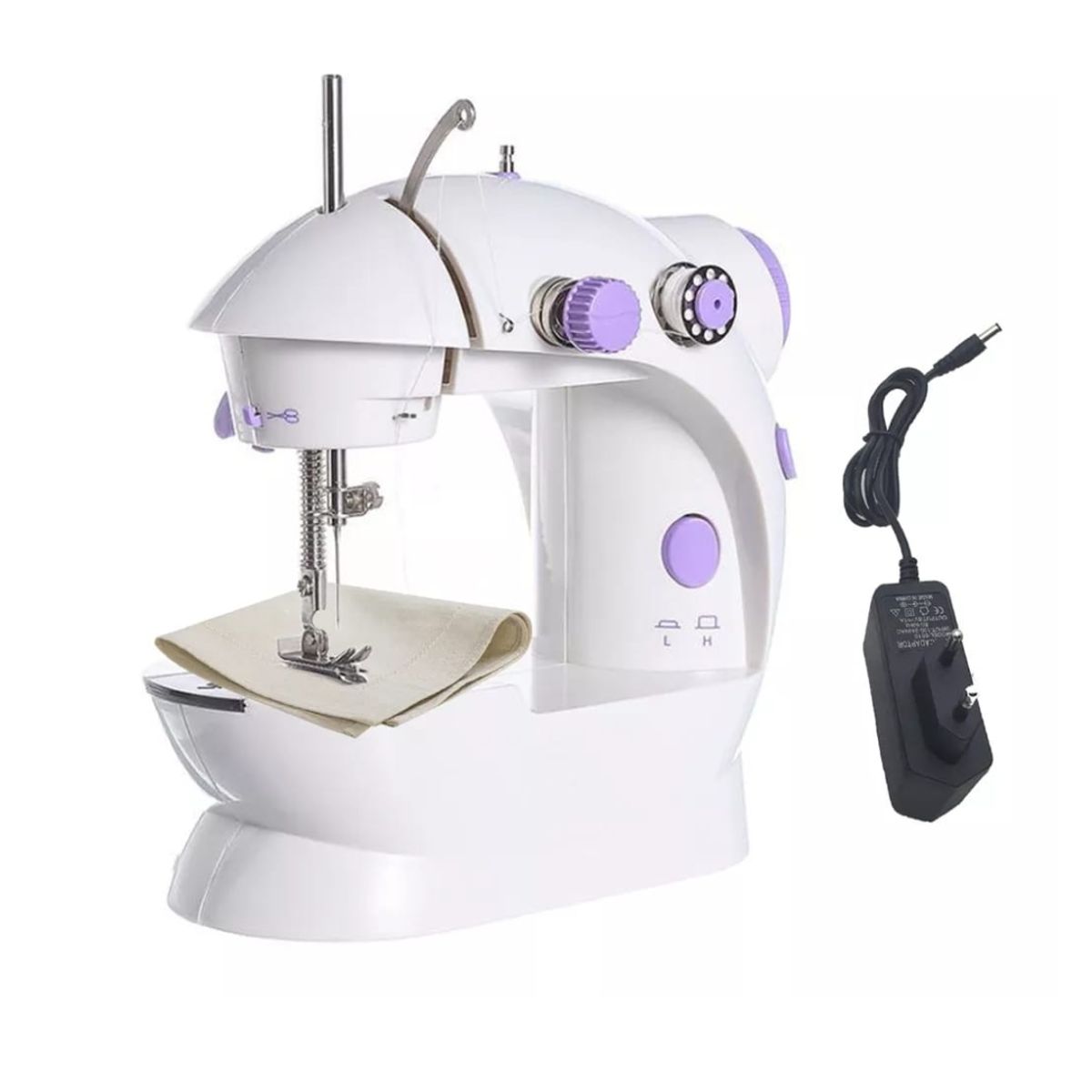 GENERICO - MAQUINA DE COSER PORTATIL CON ACCESORIOS