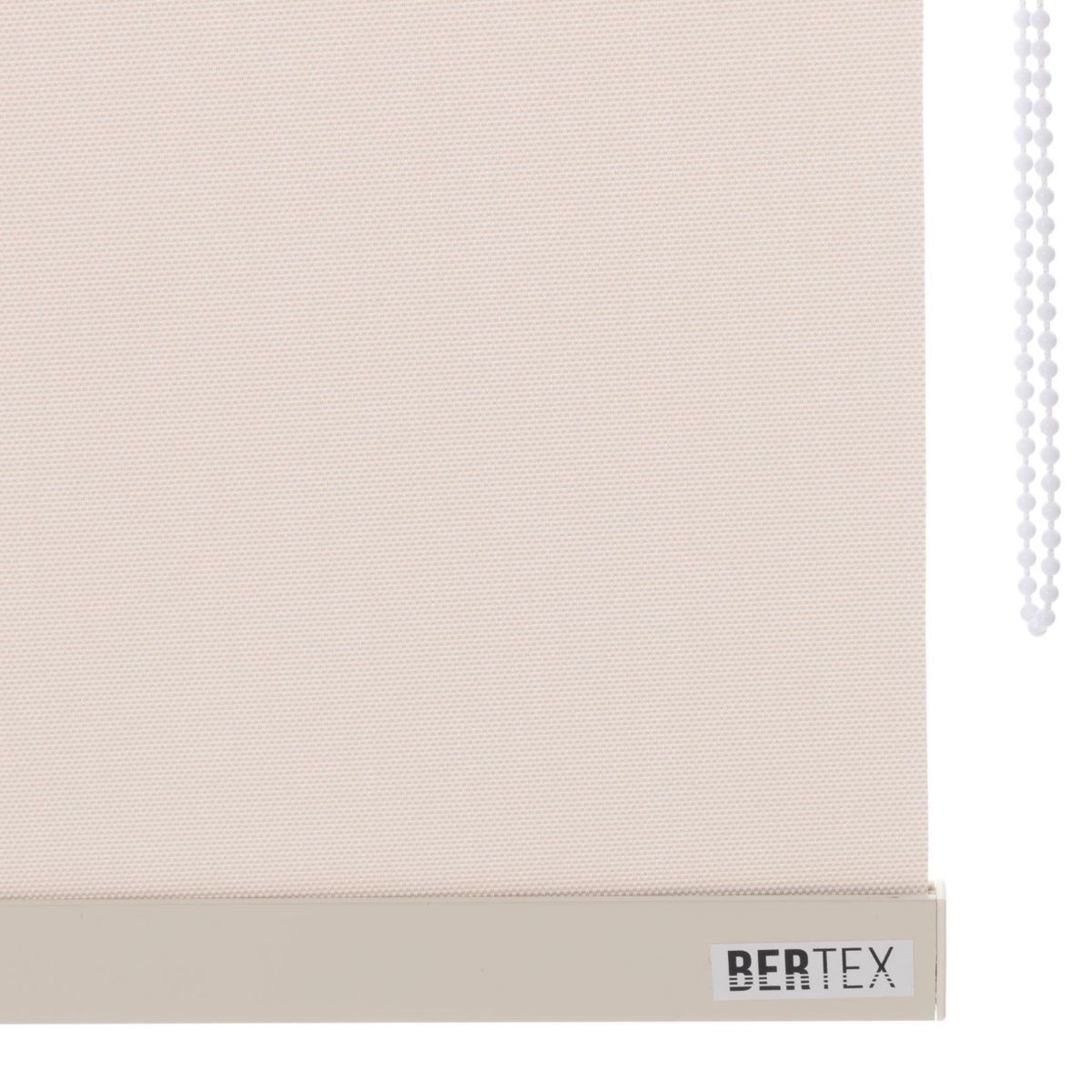 BERTEX - Cortina Roller Sunscreen Beige 80x240 cm Persiana de altura ajustable