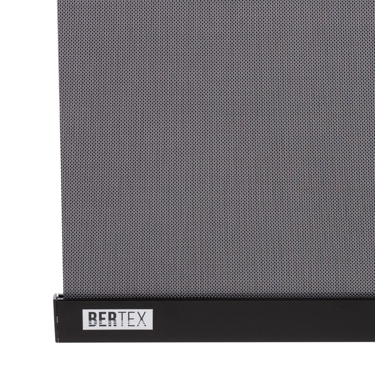 BERTEX - Cortina Roller Sunscreen Grafito 115x240cm Persiana de alto ajustable