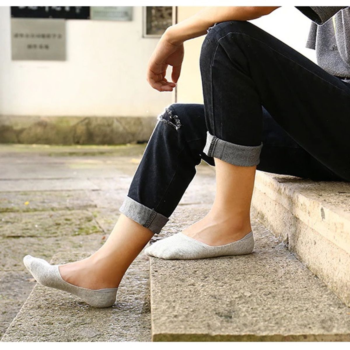 GARSIL - 6 Pares Calcetas Invisible Para Mujer Corto De Algodón Con Cobre