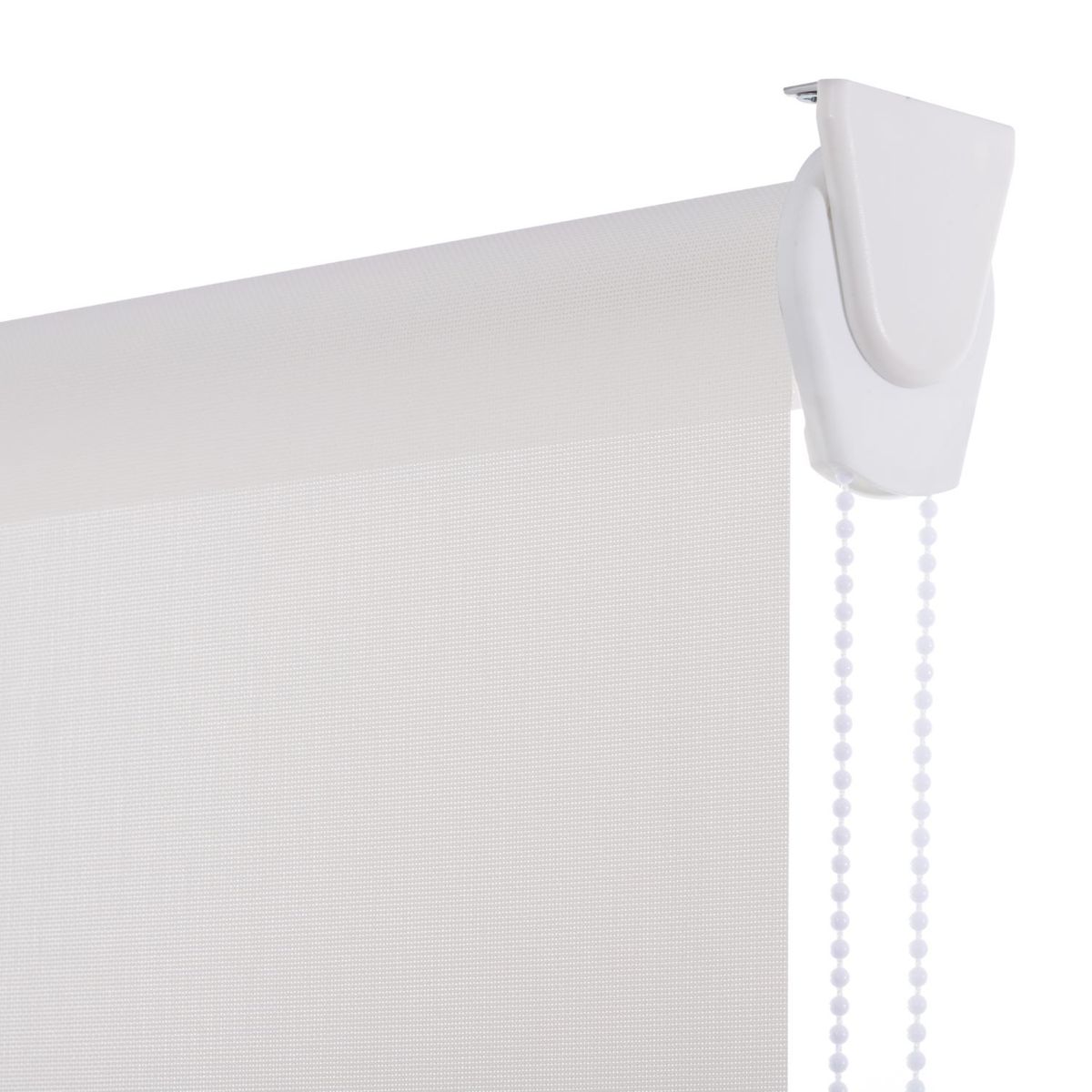 BERTEX - Cortina Roller Sunscreen Blanca 110x170cm Persiana de altura ajustable