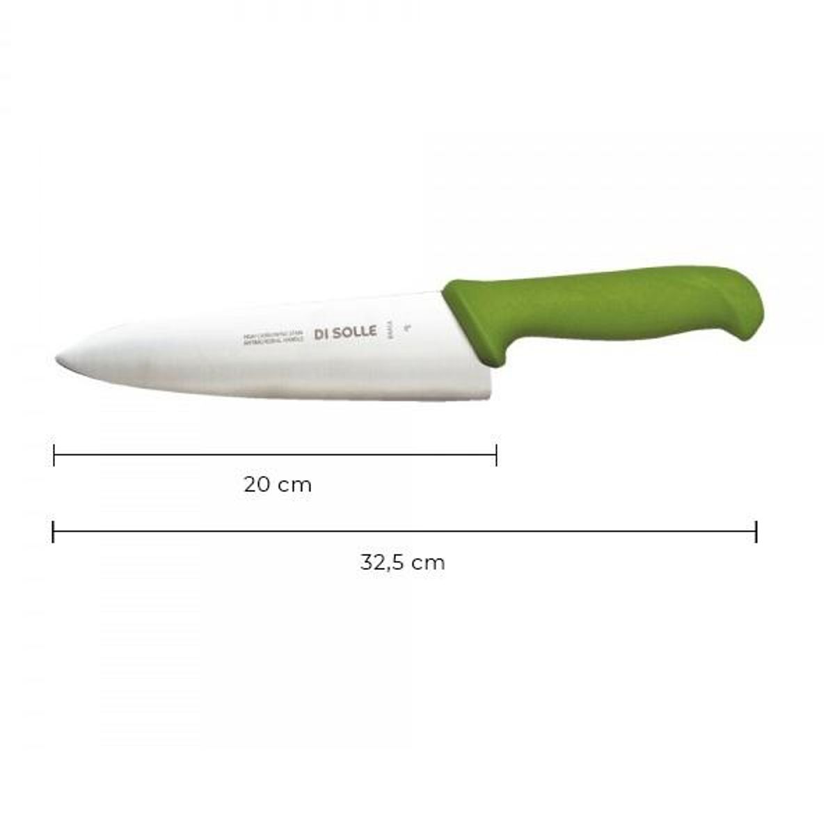 DI SOLLE - CUCHILLO MEDIO GOLPE VERDE 20 CMS IMAHE