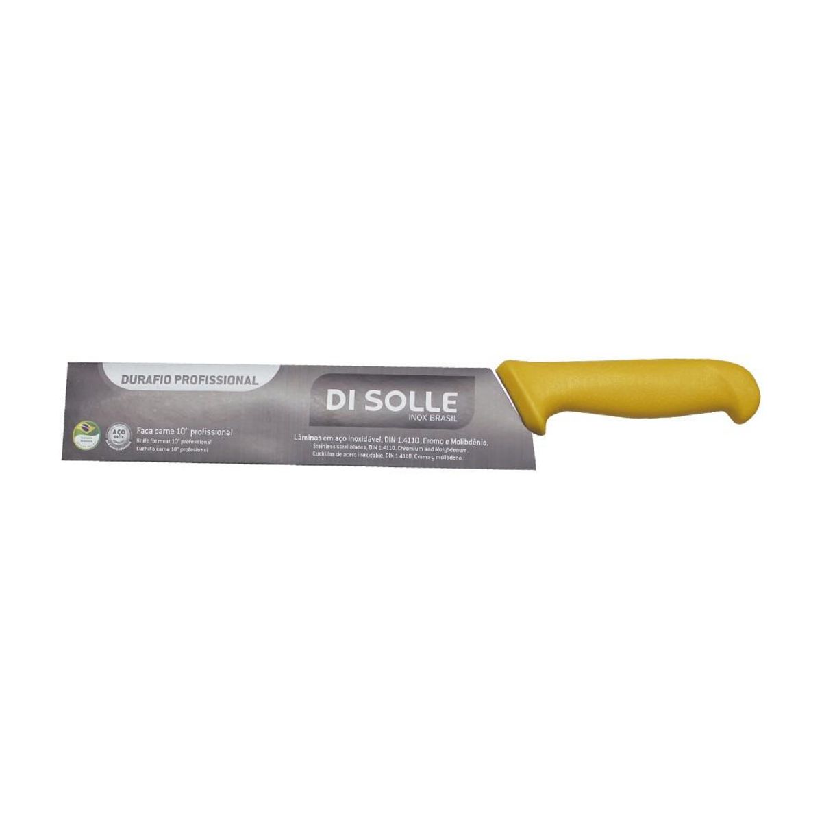 IMAHE - CUCHILLO MEDIO GOLPE AMARILLO HOJA DE 25,4 CMS. IMAHE
