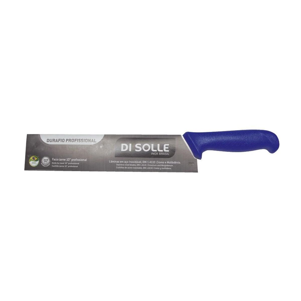 DI SOLLE - CUCHILLO MEDIO GOLPE AZUL HOJA DE 25,4 CMS. IMAHE