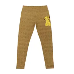 DISNEY - Calza Mujer Rey Leon Animal Print Cafe