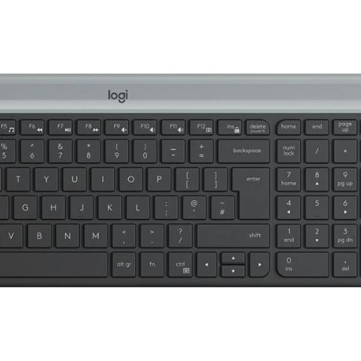 LOGITECH - Kit De Teclado Y Mouse Inalámbrico Logitech Mk470 Inglés Us