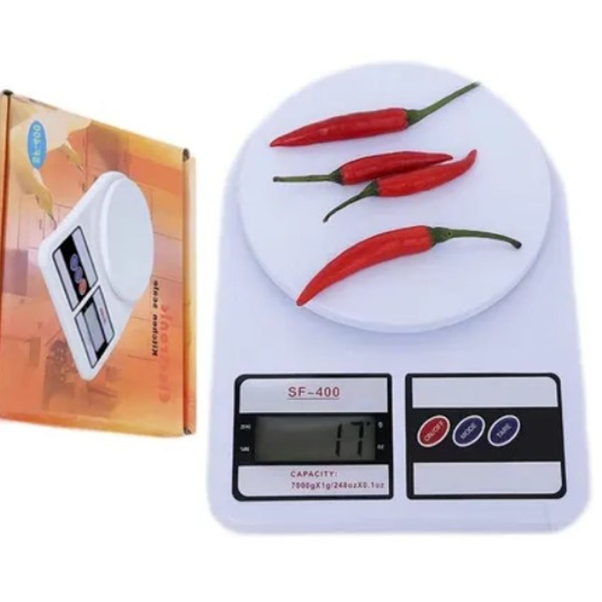 OFERTABKN - Balanza Pesa Digital Para Cocina Comercio 7kg