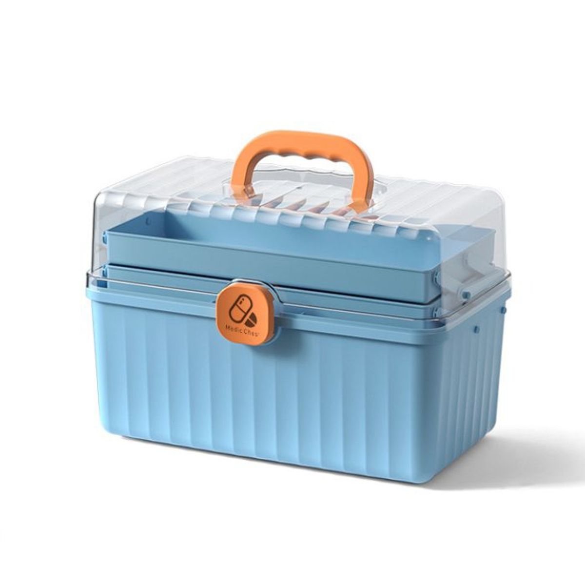 CRUSEC - Caja Primeros Auxilios Botiquín Organizador 3 Niveles