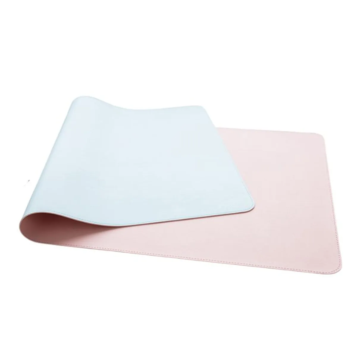 CRUSEC - Alfombrilla Mousepad Cuero Doble Cara 80 X 40 Cm Rosa