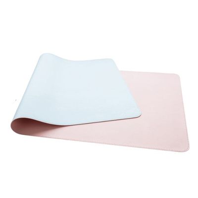 Imagen 2 del producto Alfombrilla Mousepad Cuero Doble Cara 80 X 40 Cm Rosa