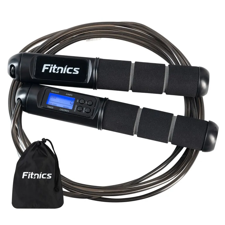 Cuerda Saltar Con Contador Digital Cardio Crossfit