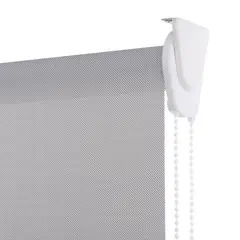 BERTEX - Cortina Roller Sunscreen Gris 100x170 cm Persiana de altura ajustable