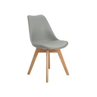 Silla Eames Acolchada Gris