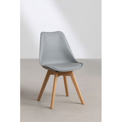 Imagen 2 del producto Silla Eames Acolchada Gris