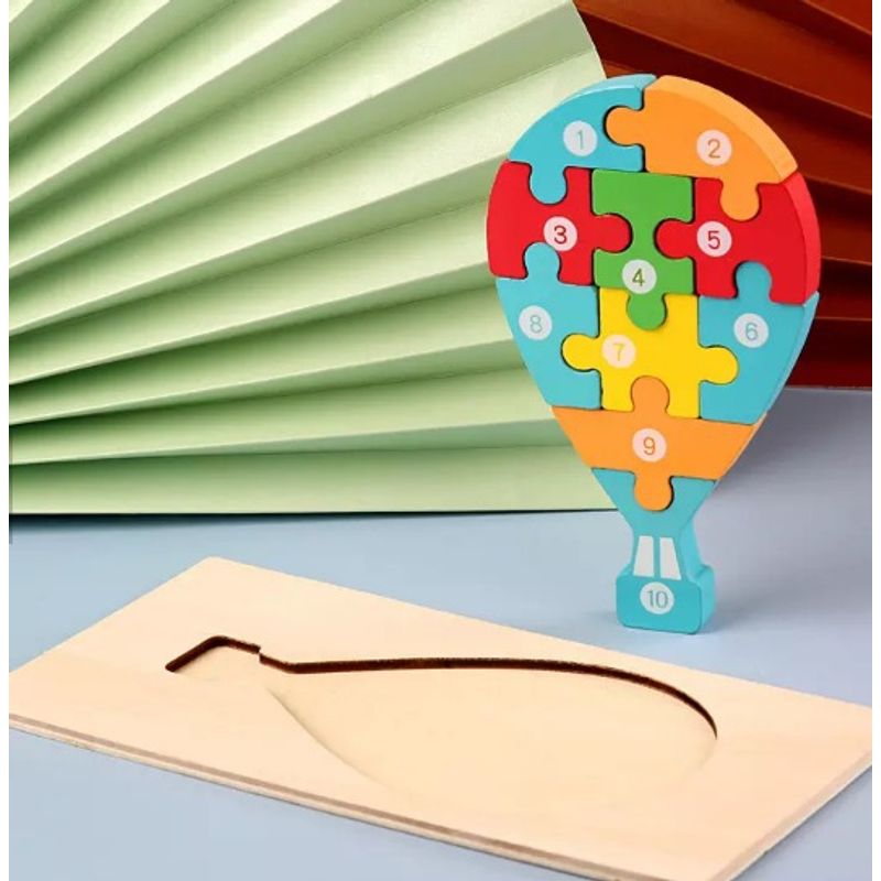 GENERICO - Juguete Niños Bebes Rompecabezas 3d Puzzles Globo